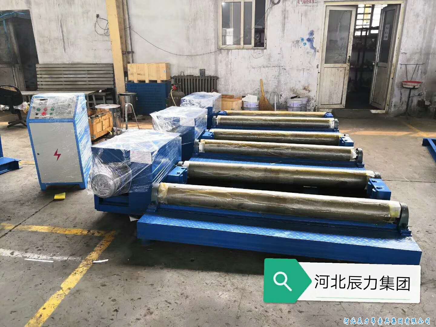 鋼絲繩纏放繩機器，鋼絲繩索具壓制機器，集體裝柜發(fā)貨